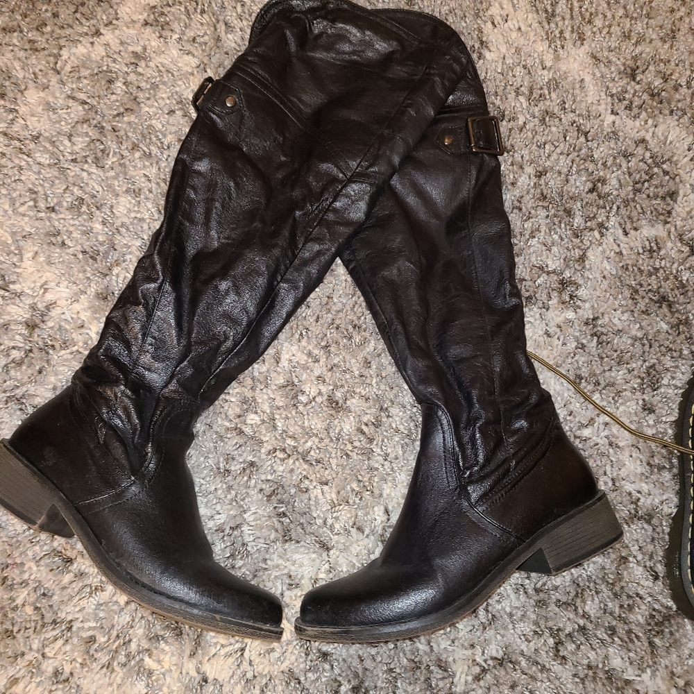 Knee high boots